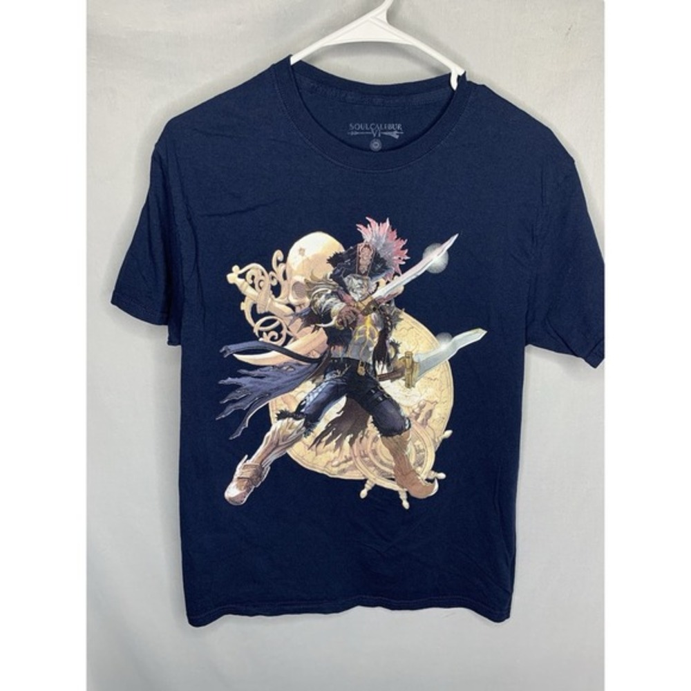 Loot‎ Crate Soul Calibur VI 4 Cervantes T-shirt M Dark Blue Pirate Blades